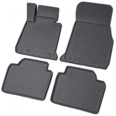 Set de 4 covorase cauciuc 3D stil tavita premium pentru BMW Seria 3 F30, F31, F35 2011-2019