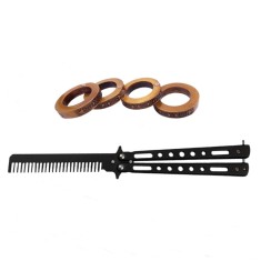 Set Briceag Fluture si Rozeta extensibila , IdeallStore&reg; , otel inoxidabil