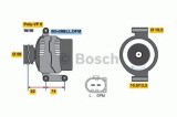 Generator / Alternator FIAT DUCATO bus (250, 290) (2006 - 2016) BOSCH 0 986 047 910