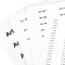Etichete hartie pentru profil C magnetic HCP-2060, format A4
