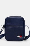 Tommy Jeans borseta culoarea albastru marin, AM0AM13316