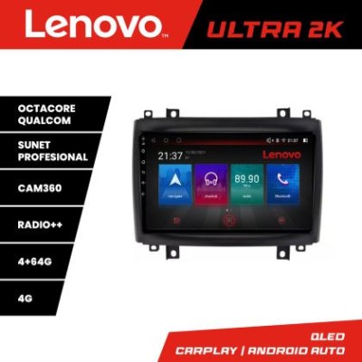 Navigatie Cadillac CTS intre anii 2003-2007 Android radio gps internet 8 core QLED Qualcomm 4+64 360 Lenovo CarStore Technology foto