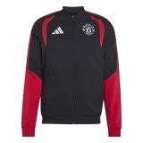 Manchester United geacă de bărbați cu glugă Tiro Presentation black - XL