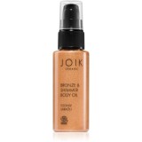 JOIK Organic Bronze &amp; Shimmer ulei bronzant strălucitor 50 ml