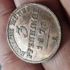Germania 3 pfenning 1873 A , luciu si detalii, Europa