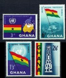 C4693 - Ghana 1959 - Africa 4v.neuzat,perfecta stare, Nestampilat