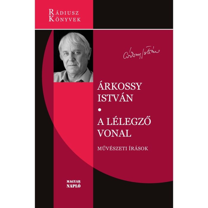A l&eacute;legző vonal - Műv&eacute;szeti &iacute;r&aacute;sok - &Aacute;rkossy Istv&aacute;n