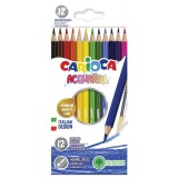 Set creioane colorate - Acquarell, 12 culori | Carioca
