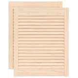 Cumpara ieftin Usi de dulap design lambriu 2 buc. 61,5x49,4 cm lemn masiv pin