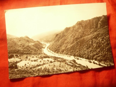 Ilustrata RPR 1966 - Oltul spre Caciulata foto