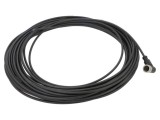 Conector M12 mufă mamă 4 pini &icirc;n unghi cu cablu 20m HARTING