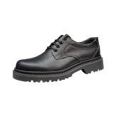 Bocanci barbati model semi din piele naturala Negru, Army Troops