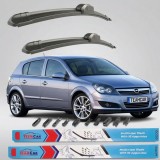 Cumpara ieftin Stergatoare Parbriz TeamCar pentru Opel Astra H (2004-2010) Set Fata (550mm/450mm)