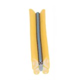 Cumpara ieftin Decoraţiune fimo pentru unghii - băţ, fluturaş galben-alb, INGINAILS
