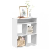 Cumpara ieftin Bibliotecă, alb, 66x31x80 cm, lemn prelucrat