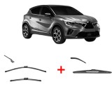 Cumpara ieftin Set 3 stergatoare MITSUBISHI ASX (VSX_, VSE_) 2023, pentru parbriz si luneta, Valeo Silencio