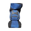 Huse Auto Universal cu Aripioare Figurine Albastre - Protectie Scaune, Montaj Rapid