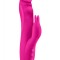 Vibrator Booster Rabbit FemmeFunn, 7 Moduri Vibratii, 3 Moduri Rotatii, Silicon Premium, USB, Roz, 21.6 cm