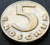 Moneda istorica 5 GROSCHEN - AUSTRIA, anul 1931 * Cod 1518 A, Europa