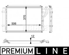 Radiator clima AC cu uscator HYUNDAI IX20; KIA VENGA 1.4 1.4LPG 1.6 dupa 2010 foto