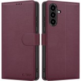 Cumpara ieftin Husa pentru Samsung Galaxy A37 5G / A56 A566 / A36 A366, Tech-Protect, Wallet, Mov