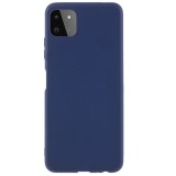 Husa Samsung Galaxy A22 5G Silicon Albastru Inchis