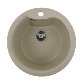 Chiuveta de bucatarie Elefant Premium Turas 480 , Nisip bej 482 mm Innovative ReliableTools