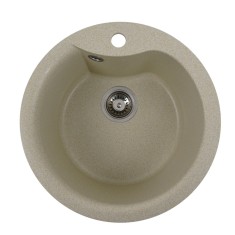 Chiuveta de bucatarie Elefant Premium Turas 480 , Nisip bej 482 mm Innovative ReliableTools
