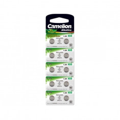 Camelion L521, AG0, 379, SR521W, G0 1.5V Alkaline-Conținutul pachetului 1x Blister