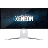 Monitor LED Corsair Gaming XENEON 34WQHD240-C Curbat 34 inch UWQHD QD-OLED 0.03 ms 240 Hz USB-C HDR FreeSync Premium &amp;amp; G-Sync Compatible