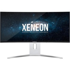Monitor LED Corsair Gaming XENEON 34WQHD240-C Curbat 34 inch UWQHD QD-OLED 0.03 ms 240 Hz USB-C HDR FreeSync Premium &amp;amp; G-Sync Compatible
