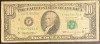 BANCNOTA STATELE UNITE, TEN DOLLARS 1995/SEMNATURA TREZORIER: Mary Ellen WITHROW