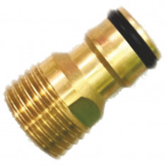 Adaptor cu filet exterior din bronz pentru furtun 1/2"