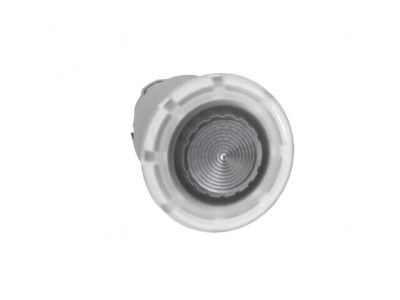 Comutator de Apăsare 22mm Alb IP66 foto