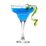 Set 24 Pahare Sticla cu Picior Margarita 10.5x16.5cm 300ml MISKET 581