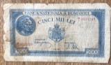 BNKRO05 Romania 5000 lei 2 mai 1944 S/I