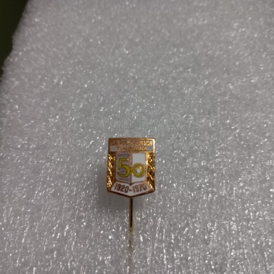 Insigna aniv. C S Poli Timisoara foto