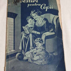 Carte veche anii 1930 - Povestiri pentru Copii - Arthur S. Maxwell