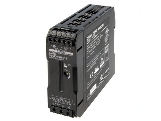 Alimentator Pulsatoriu 60W 12V 4.5A pentru Șină DIN