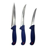 Cumpara ieftin Set profesional de macelarie, injunghiat, transat, dezosat, filetat, 3 cutite otel carbon