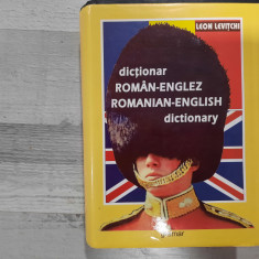 Dictionar roman-englez,romanian-english dictionary de Leon Levitchi