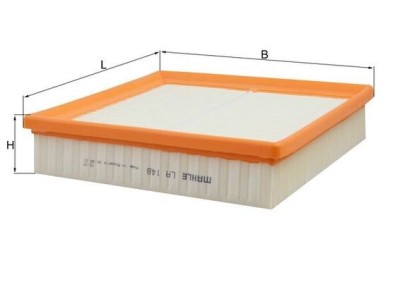 MAHLE LA 148 Filtru, aer habitaclu foto