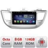 Navigatie Hyundai TUCSON F-546 Octa Core cu Android Radio Bluetooth Internet GPS WIFI DSP 8+128GB 4G CarStore Technology
