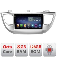 Navigatie Hyundai TUCSON F-546 Octa Core cu Android Radio Bluetooth Internet GPS WIFI DSP 8+128GB 4G CarStore Technology