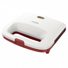 Sandwich-maker Philips HD2392/40 Daily Collection 820W alb / rosu foto