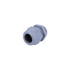 Presetupa poliamida, M25, IP68, HELUTOP HT-M, HELUKABEL - HT M25 RAL7001