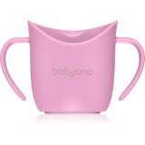 BabyOno Be Active Ergonomic Training Cup cană pentru antrenament cu m&acirc;nere Purple 6 m+ 120 ml