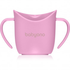 BabyOno Be Active Ergonomic Training Cup cană pentru antrenament cu mânere Purple 6 m+ 120 ml