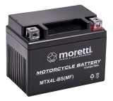 Acumulator Moretti 12V AGM (Gel) MTX4L-BS / MB4L-B Cod Produs: MX_NEW AKUYTX4L-BSXMOR000