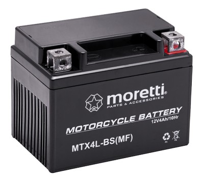 Acumulator Moretti 12V AGM (Gel) MTX4L-BS / MB4L-B Cod Produs: MX_NEW AKUYTX4L-BSXMOR000 foto